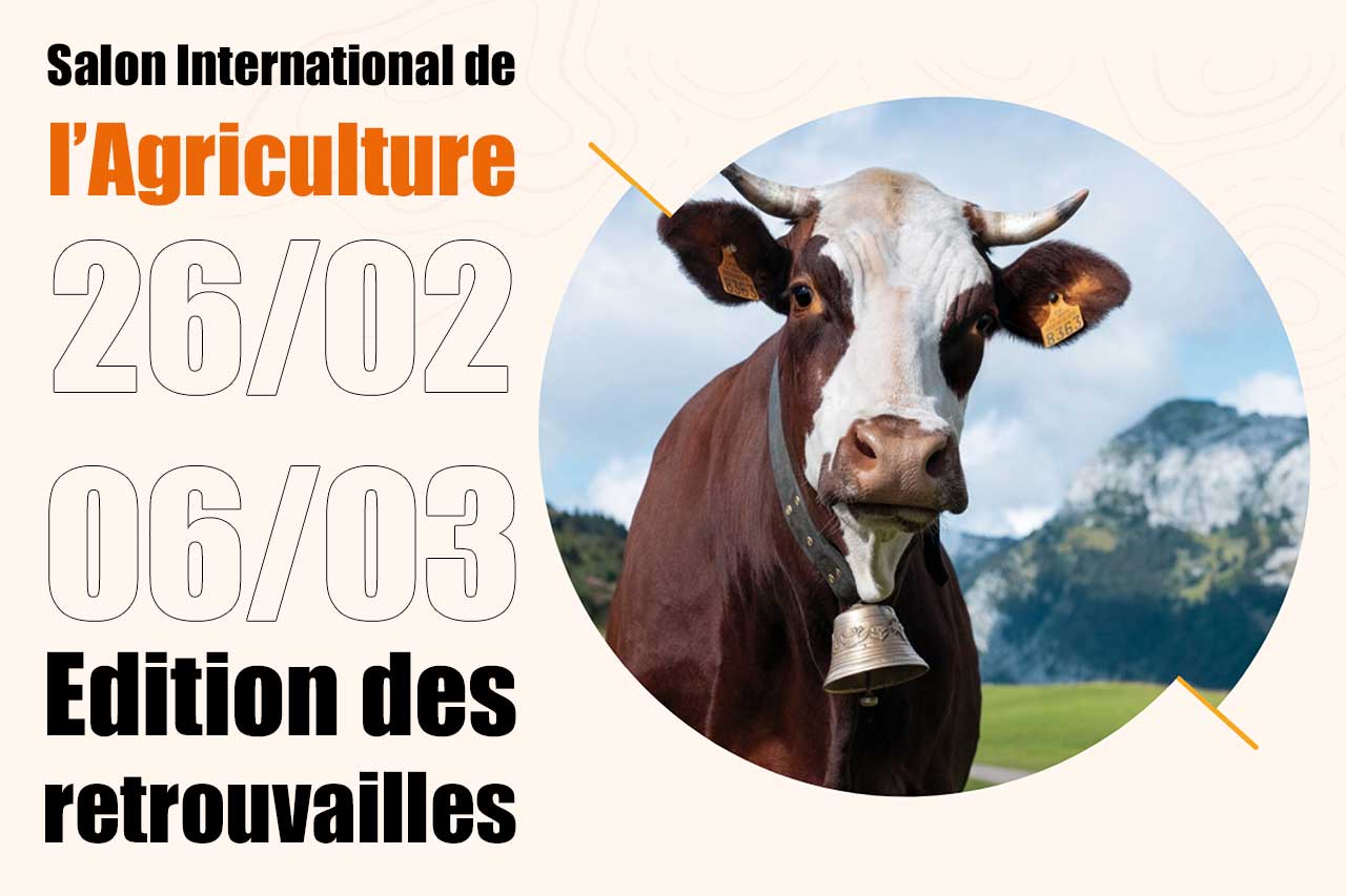 vache egerie salon international de l'agriculture 2022