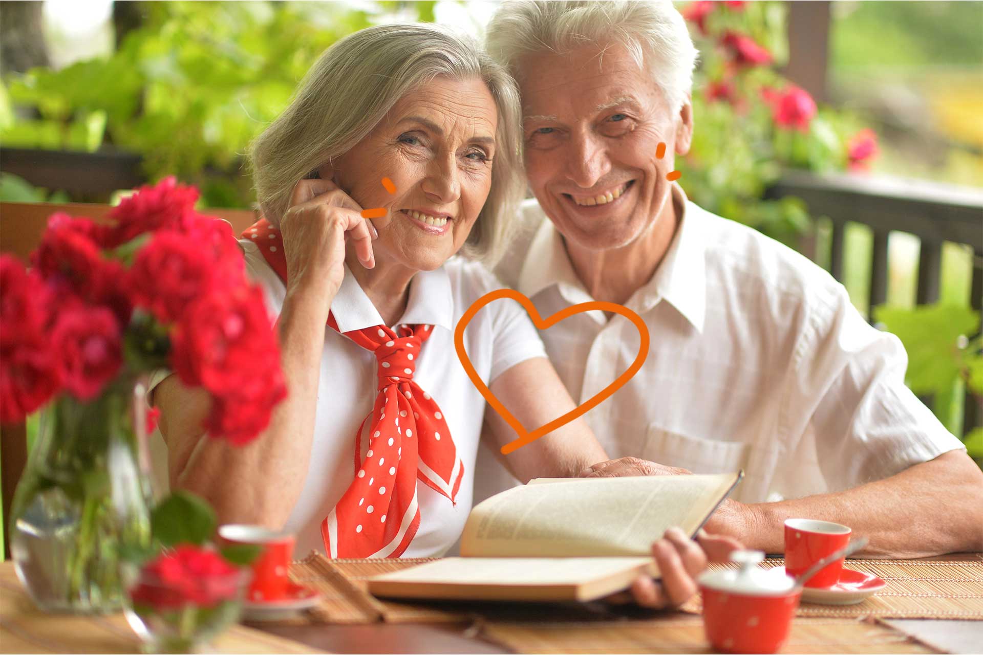 couple senior heureux